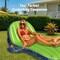 Pool Floats Adult Heavy Duty, Inflatable Pool Lounger Float with Cup Holder and Caddy, Extra Large Pool Rafts for Adults, Tanning Pool Float Water Floaties Beach Lake Sunbathing